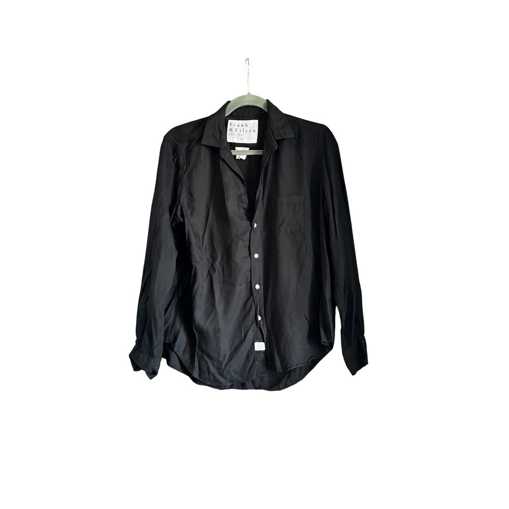 Frank & Eileen‎ Button Down Shirt Black Long Sleeve